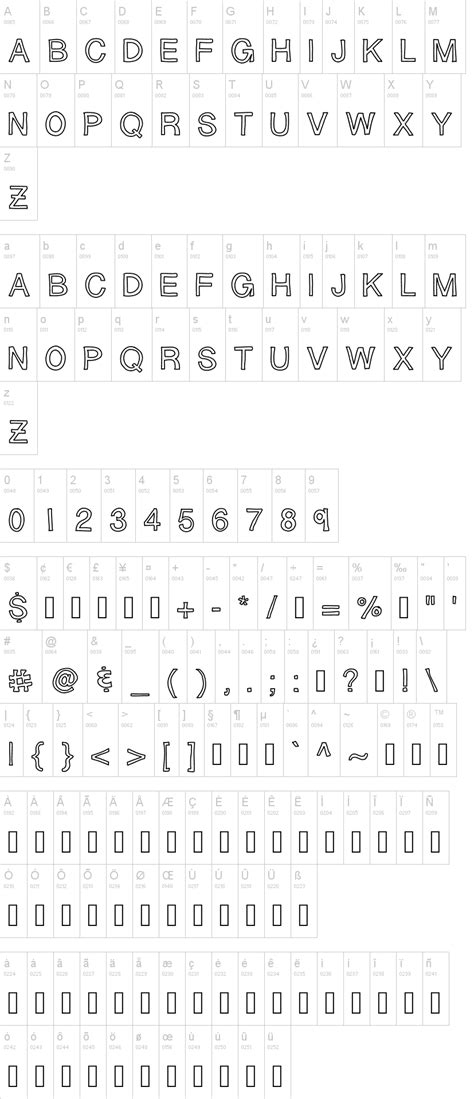 Sloppy Hollow Font | dafont.com