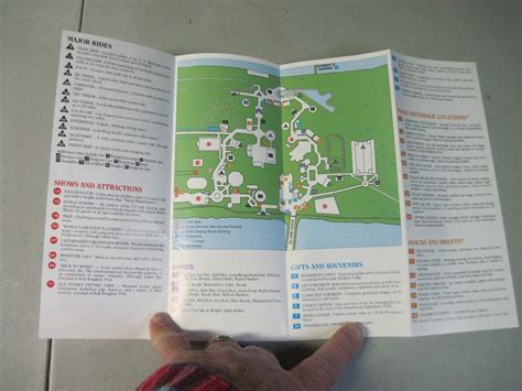 Boblo Island Amusement Park Map Brochure | #4665510572