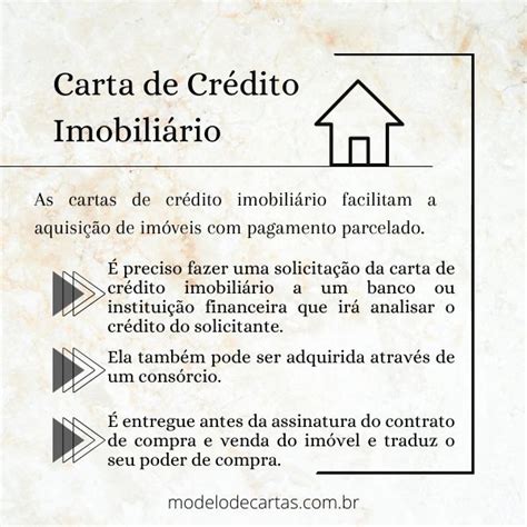 Carta De Cr Dito Imobili Rio Modelos Tipos E Defini O Modelos De Carta