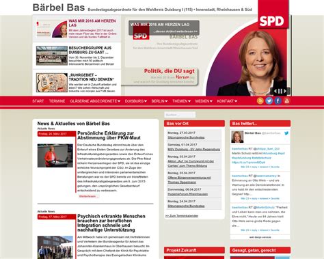 Bärbel Bas SPD Nordrhein Westfalen wahl de