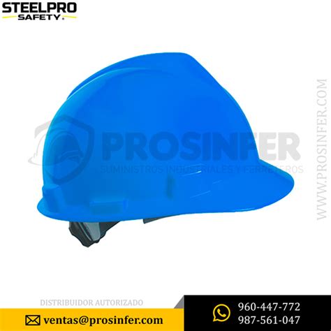 Casco Forte Celeste Steelpro Al Por Mayor Prosinfer Seguridad