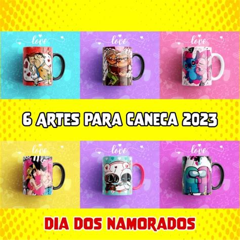 Arte Para Canecas Dia Dos Namorados 2023 Vol3