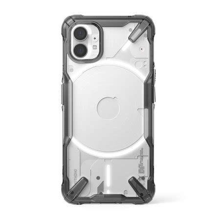 Ringke Fusion X Smoke Black Bumper Case For Nothing Phone 2