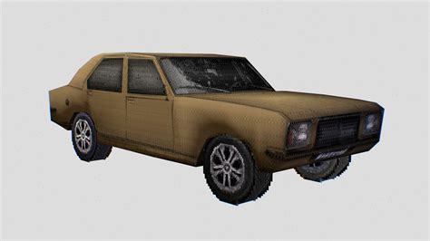 PS1 Style Asset - Generic Car - Buy Royalty Free 3D model by ...