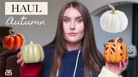 Cosy Autumn Haul Homesense Primark The Range Youtube