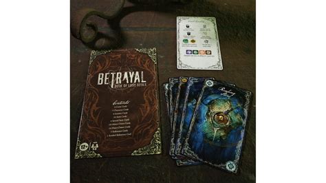 Standalone Betrayal Card Game Releasing This Weekend