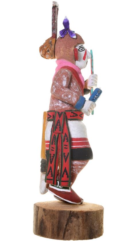 Ooak Vintage Hopi Clown Kachina Doll By C Leslie 40934