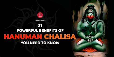 Hanuman Chalisa benefits | Significance and Importance of hanuman chalisa and FAQ'S | हनुमान ...