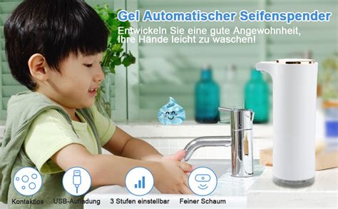 Automatischer Seifenspender Dalugo 300ml Berührungslos Elektrischer