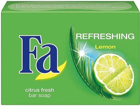 Fa Lemon Refreshing Soap | Lemon soap bars, Lemon soap, Soap