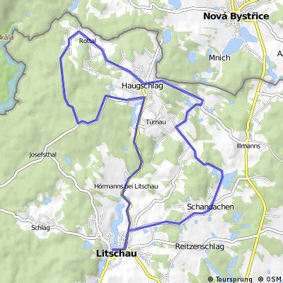 Radwege Und Routen In Und Um Litschau Bikemap Deine Radrouten