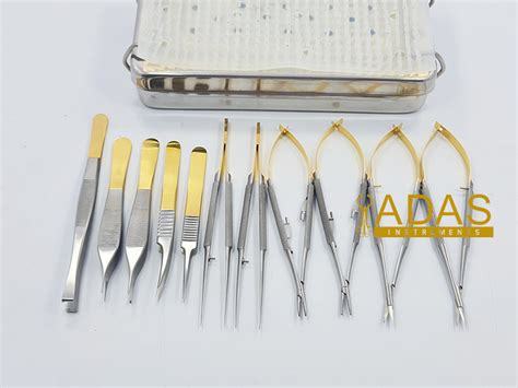 Smart Microsurgery Instruments Set Adas Surgical Instruments