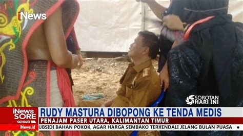 Gubernur Sulteng Pingsan Usai Ritual Kendi Nusantara Akibat Kelelahan