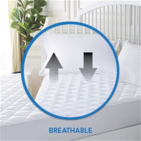 Wholesale Queen Size Waterproof Mattress Pad Protector Breathable Quilted Mattress Cover