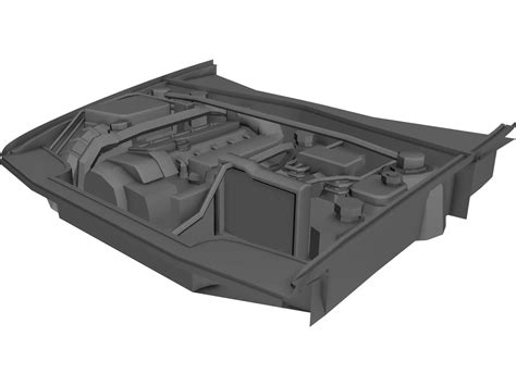 Audi RS2 Engine 3D Model (1995) - 3D CAD Browser