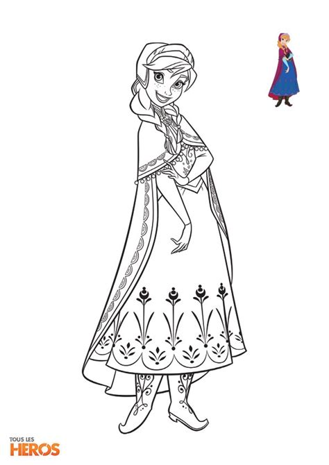 Int Ressant Elsa Et Anna Coloriage Pics Coloriage