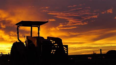 Tractor Sunset Photograph by Taylor Maher | Pixels