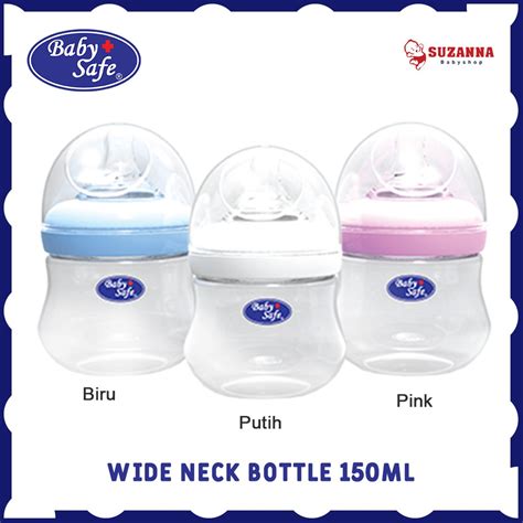 Jual Baby Safe Wide Neck Bottle 150ml Shopee Indonesia