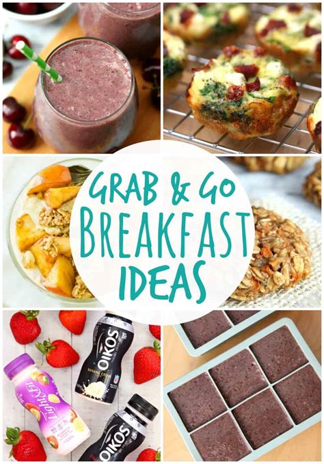 Take Five 5 Grab And Go Breakfast Ideas Kara Creates