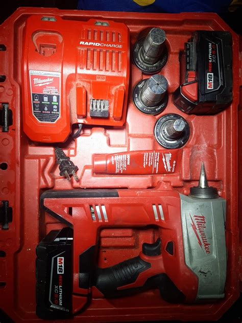 Milwaukee M Xc V Propex Lithium Ion Cordless Expansion Tool