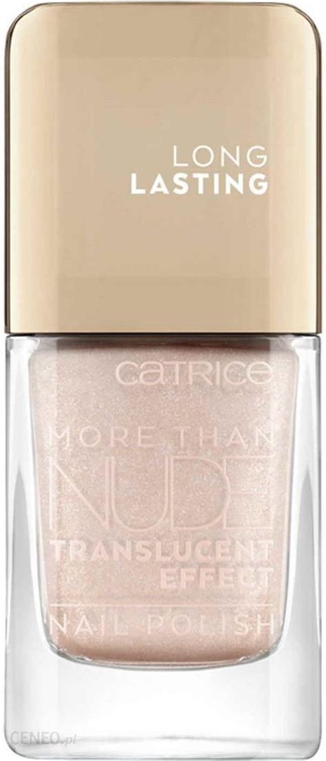 Catrice More Than Nude Lakier Do Paznokci Glitter Is The Answer