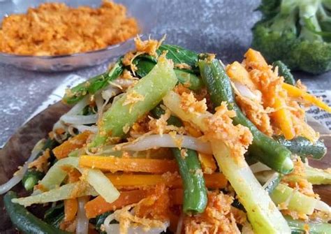 Resep Urap Sayur Bonggol Brokoli Oleh Martian Prasetyani Cookpad