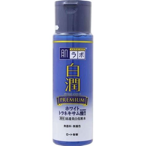 HADA LABO Отбеливающий лосьон с гиалуроновой кислотой Shirojyun Premium ...