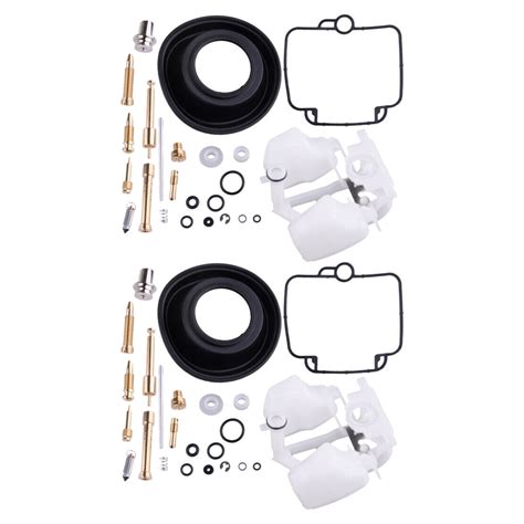 2x Carburetor Carb Repair Kit Float Diaphragm Fit For Mikuni BST 33 BMW