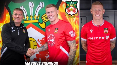 BREAKING JAMES McCLEAN SIGNS FOR WREXHAM AFC HUGE SIGNING YouTube