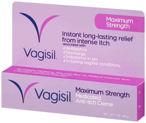 Vagisil Maximum Strength Medicated Anti Itch Creme Hy Vee Aisles