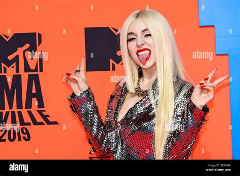 Ava Max During The Mtv European Music Awards 2019 Mtv Emas At The