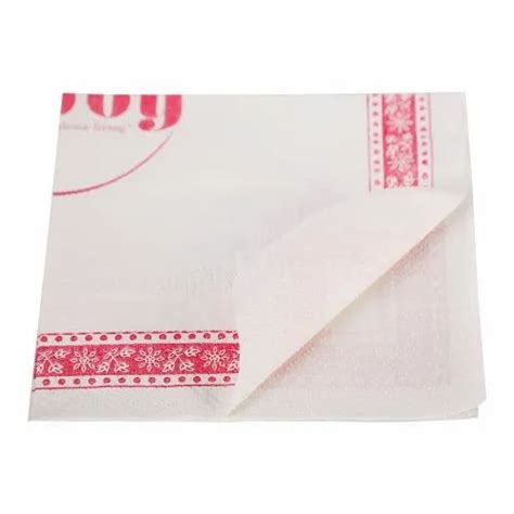 Ply Fabby Premium Serviettes Printed Tissue Napkin Packet At Rs