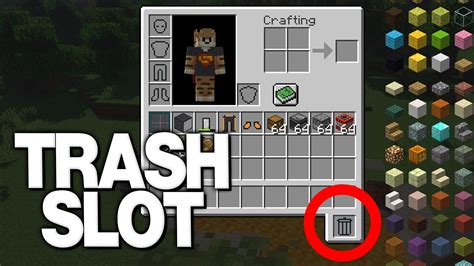 TrashSlot Mod Para Tirar Objetos