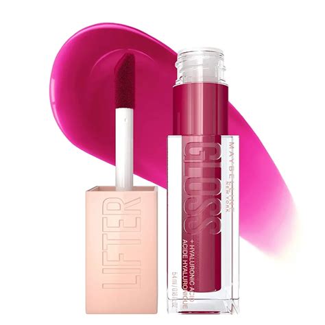 MAYBELLINE LIFTER GLOSS 025 TAFFY Pink Beauty