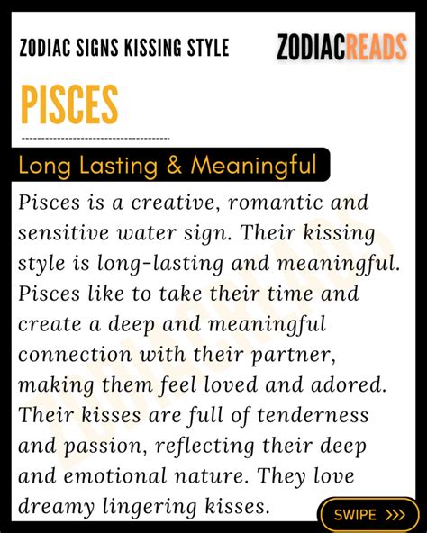 Pisces Kissing Style Pisces Quotes Pisces Zodiac Signs