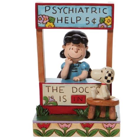 Lucy In Psychiatric Booth By Jim Shore The Music Box Company