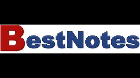 bestnotes   youtube