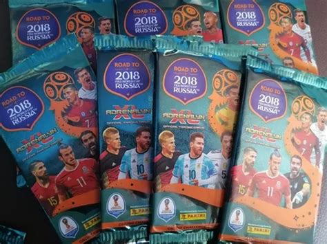 Pack 5 Sobres Cartas Adrenalyn Xl Road To Russia 2018 Cuotas Sin