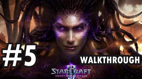 Starcraft 2 Heart Of The Swarm Campaign Brutal Mission 5 Shoot