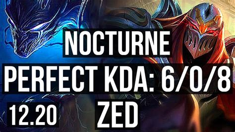 Nocturne Vs Zed Jng M Mastery Games Dominating