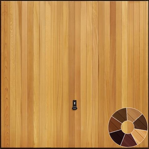 Garador Vertical Cedar Colour Options Up And Over Buy Garador