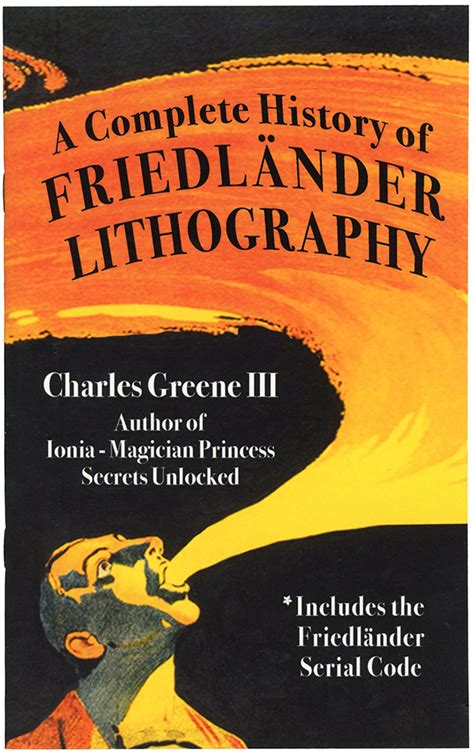 A Complete History of Friedlander Lithography - Quicker than the Eye