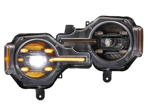 Morimoto XB Black DRL LED Headlights Havoc Offroad