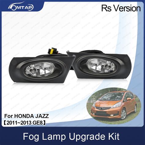 Mtap Front Bumper Fog Lamp Upgrade Kit For Honda Jazz Tf