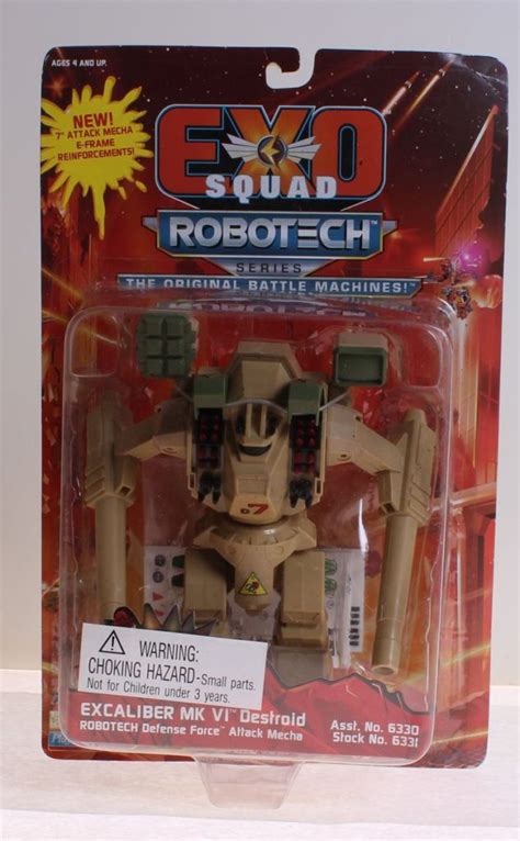 Excaliber Mk Vi Destroid Robotech Exosquad Moc C