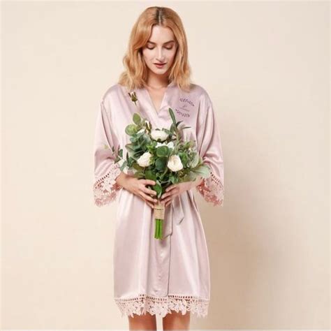 Jjs Custom Design On Instagram Super Soft Silky Nude Pink Robes Are Now Available Bridal