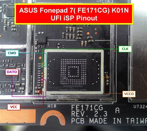 Pinout Direct Emmc Asus Via Ufi Box Droidunbrick