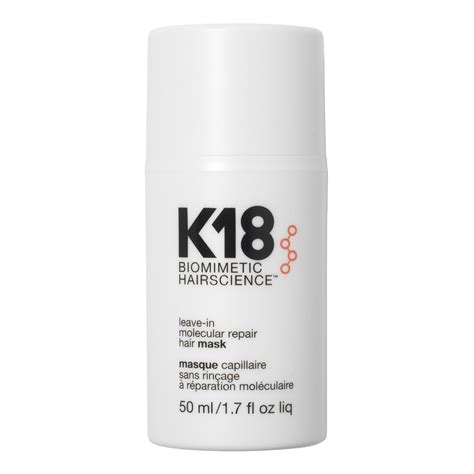 K18 Leave In Molecular Repair Hair Mask 50ml Несмываемая маска для молекулярного