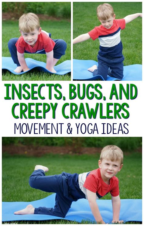 Insects, Bugs, and Creepy Crawlers Themed Yoga - Pink Oatmeal