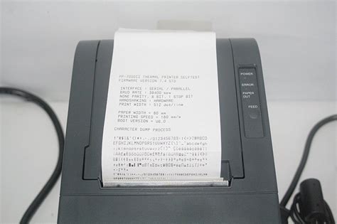 Posiflex Aura Series Pp Ii Thermal Printer Model Pp Iib